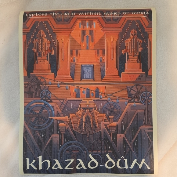 Fantasy Art Print Set - Hobbiton, Khazad-dûm, Gondor, Ithilien - Picture 10 of 12